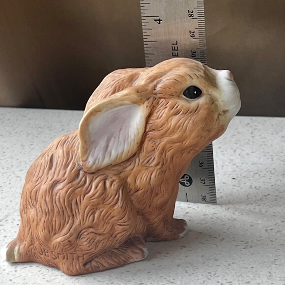 River Shore Snuggle Bunnies Ceramic Rabbit Figurine Detailed Collectible - Picture 9 of 9